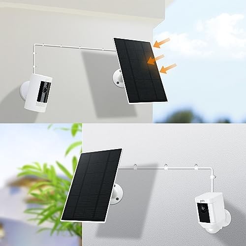 Ring Camera Solar Panel, Compatible with Ri ng Stick Up Cam Battery, Ring gallery