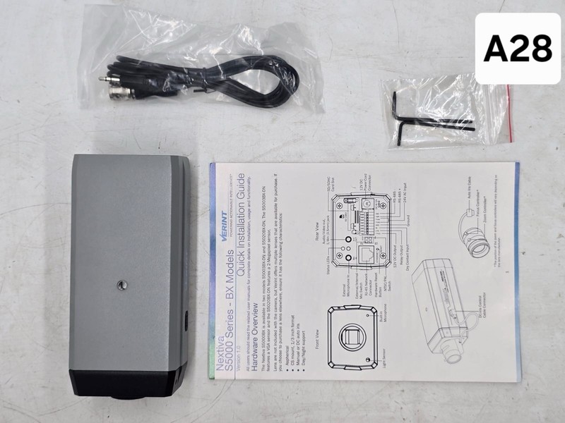 NEW Verint S5003BX-DN IP Network Camera VGA Nextiva S5000 BX 12V gallery