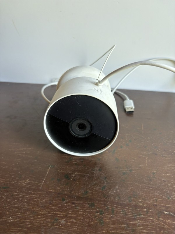 Nest Cam Indoor Wired 1080p Wi-Fi IP Camera w/ Mic, White, USB Power gallery