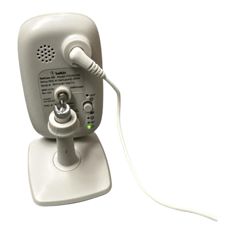 Belkin Networking IP Camera NetCam HD F7D7602-RM gallery