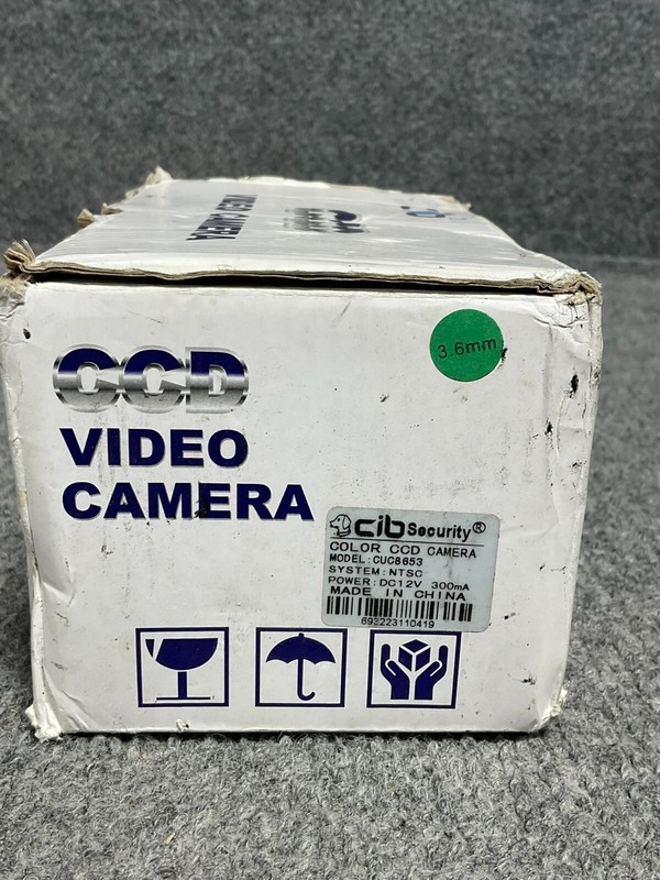 CUC8653 CCD Video Camera Color Surveillance 12V DC 300mA gallery