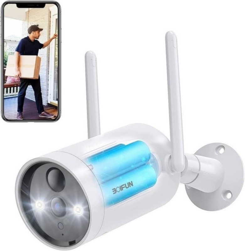 Wireless 2K Outdoor Wireless Security Camera Home WiFi Battery CCTV Cam