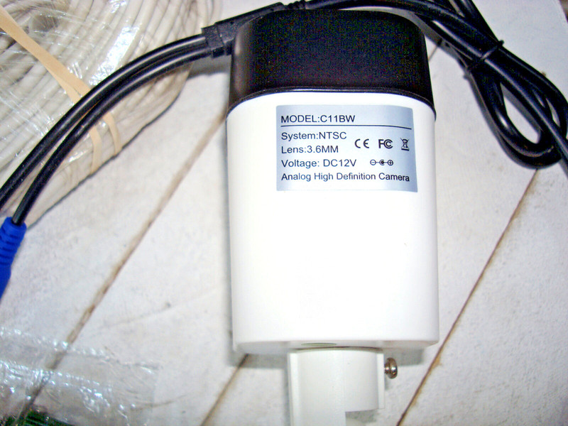 Sannce Bullet Security Camera - C11BW Security Camera + 60' BNC Cable gallery
