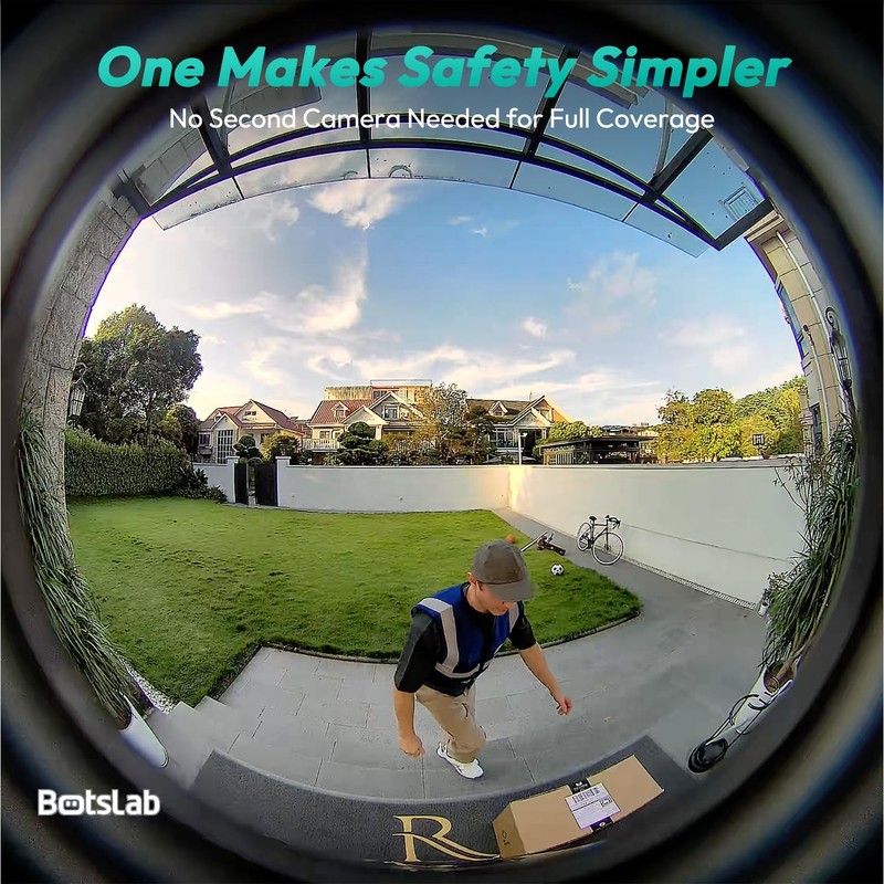 Doorbell Camera Wireless, 5MP Video Doorbell, 180°Panoramic View, No Monthly ... gallery