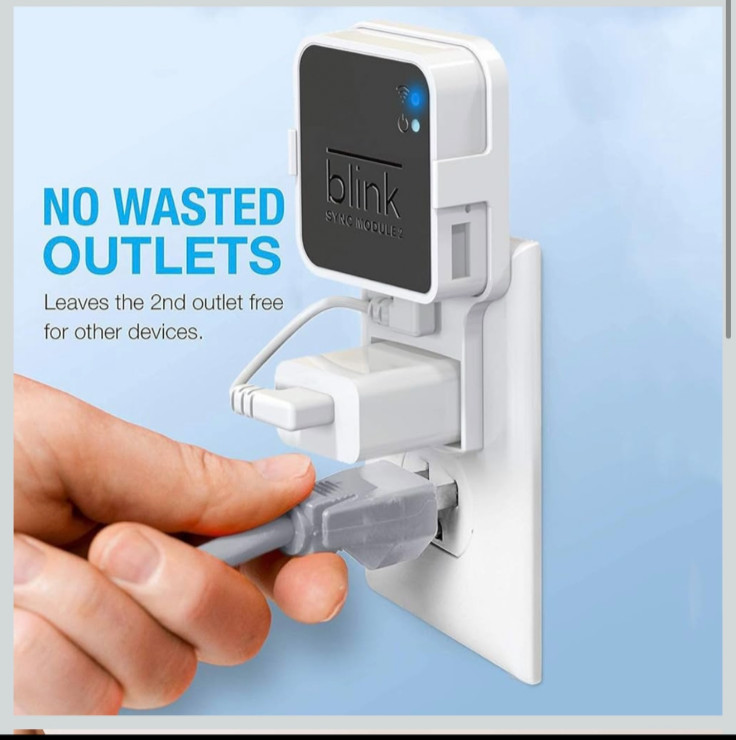Blink Sync Module 2 Outlet Wall Mount Stand for Holder Hanger Home Security gallery