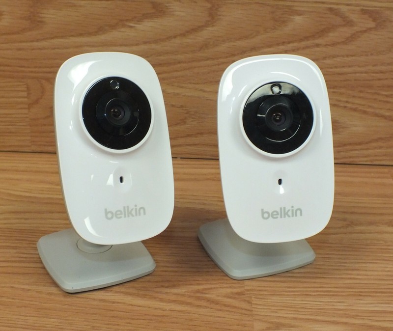 *FOR PARTS* Lot of 2 Belkin (F7D7602v1) NetCam HD Home Security Cameras *READ*