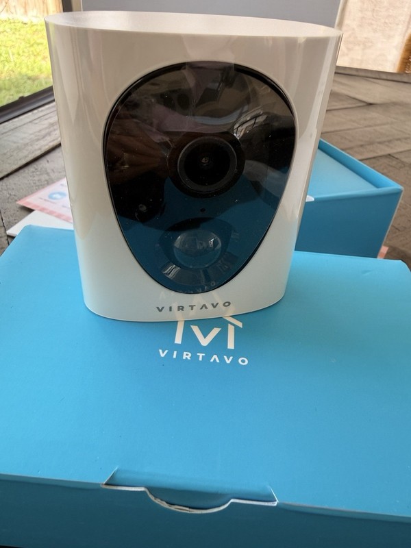 Virtavo LJH10 3MP Wireless Battery Powered Security Cameras 2PK New gallery