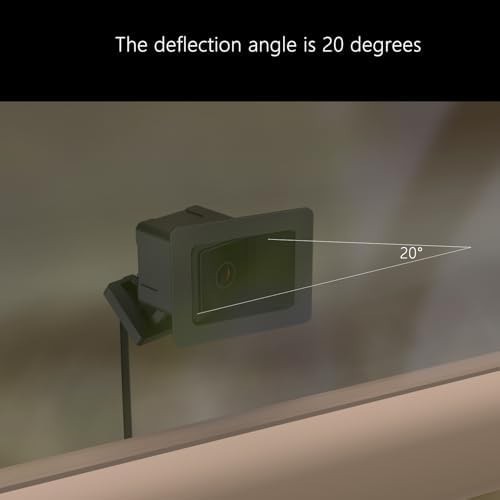 2 Pack Angled Window Mount for Wyze Cam v4 v3 / Window Camera | 20 Degrees Ti... gallery