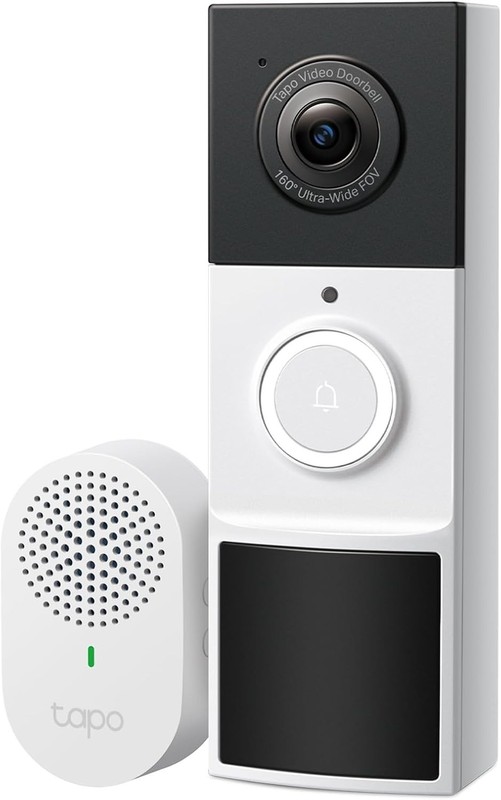 2K Smart Video Doorbell with Night Vision & 160° View – Effortless Home Security gallery