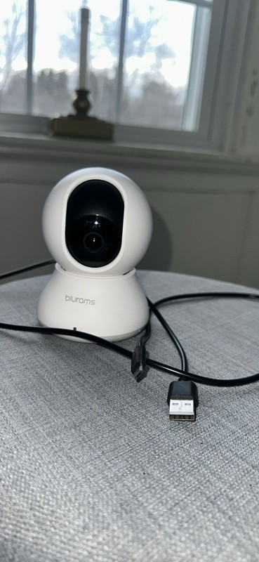 Blurams 2K Indoor Camera - 360° Motion, Night Vision, 2-Way Audio gallery