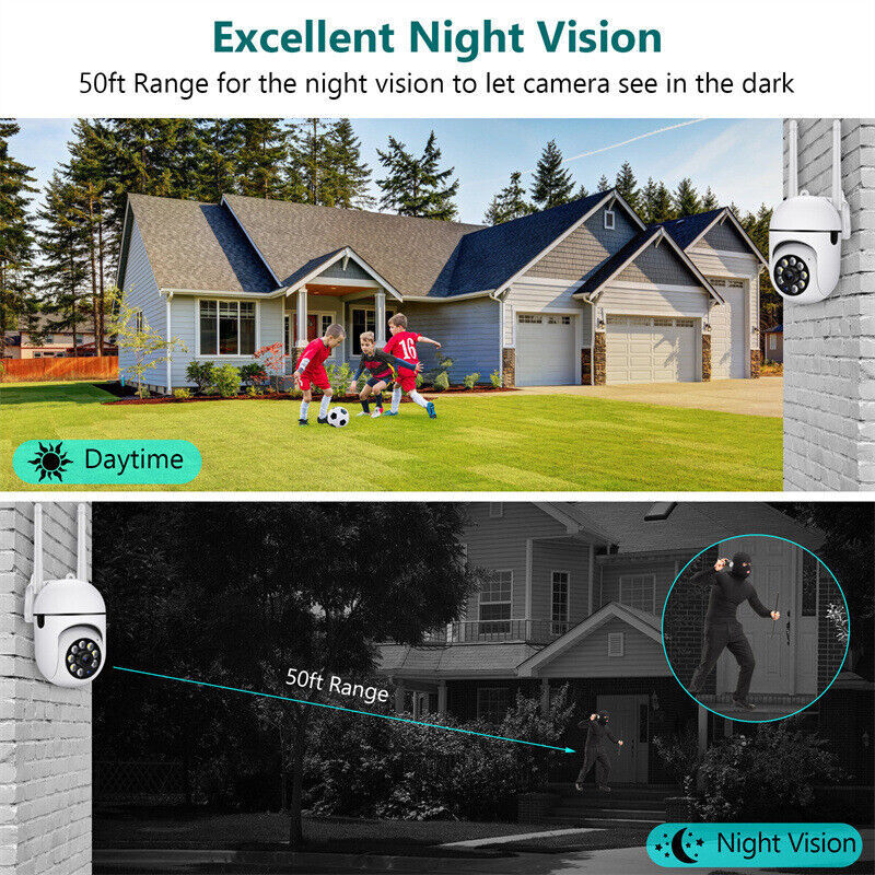 App Control 5G Wifi IP Security Camera Smart Night Vision Outdoor Indoor Camera gallery