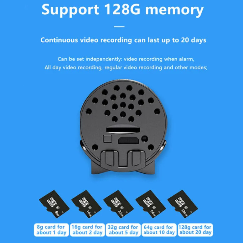 Sale Mini 4G Wireless Wifi Camera 1080P HD +32GB memory card gallery