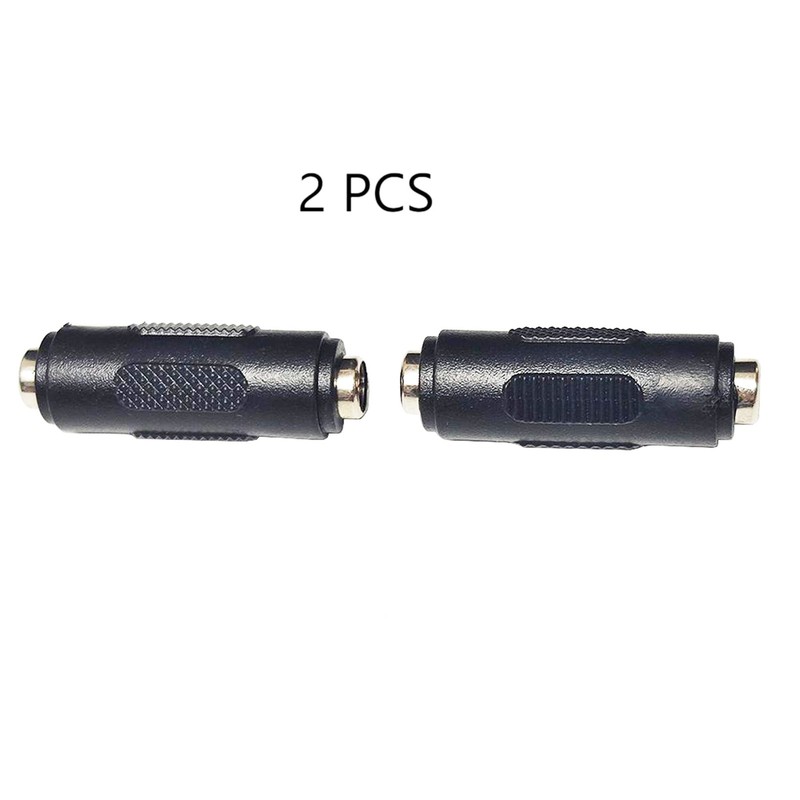 SHANFEILU DC 5.5mm x 2.1mm Female to Power Jack Connector Black gallery