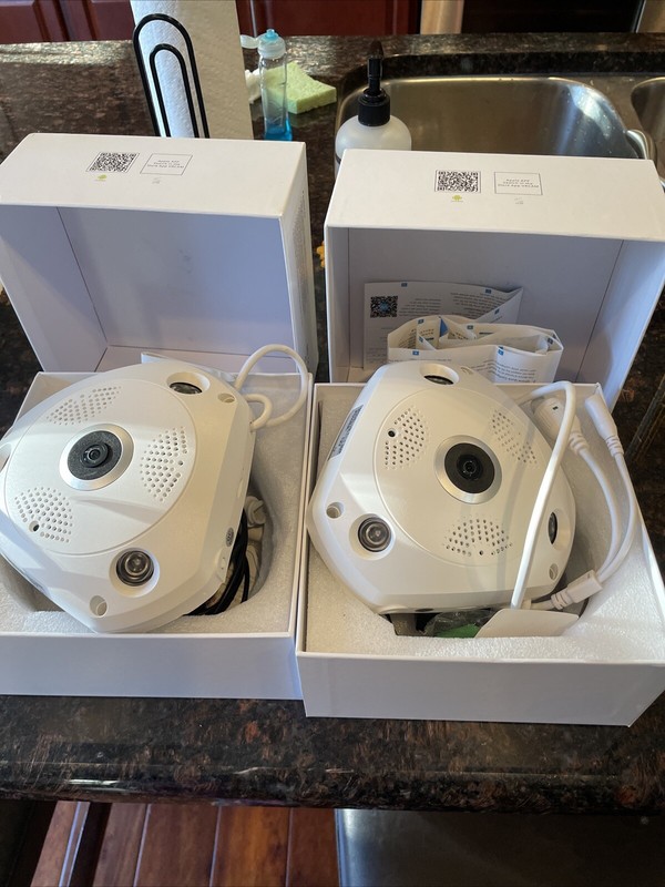 3D Panoramic Camera VR Cam 2 Units In Home Cameras Used For Senior HHA monitor gallery