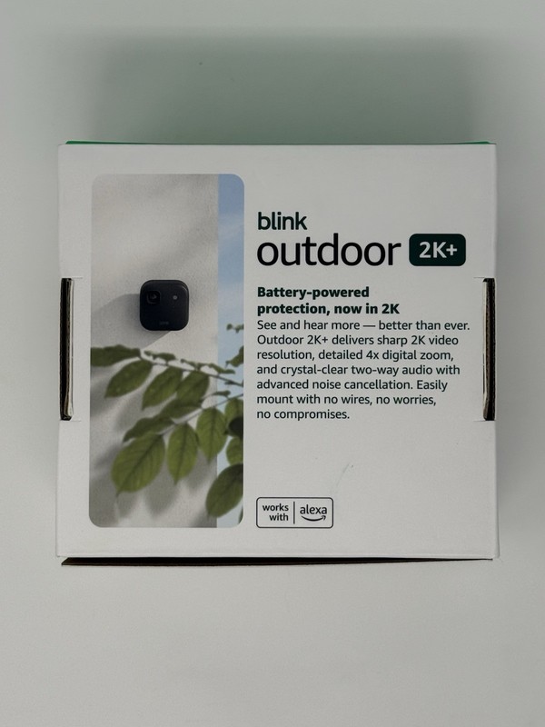 SEALED BLINK OUTDOOR 2K+ WIRELESS SECURITY CAMERA 3 CAMERA SYSTEM gallery