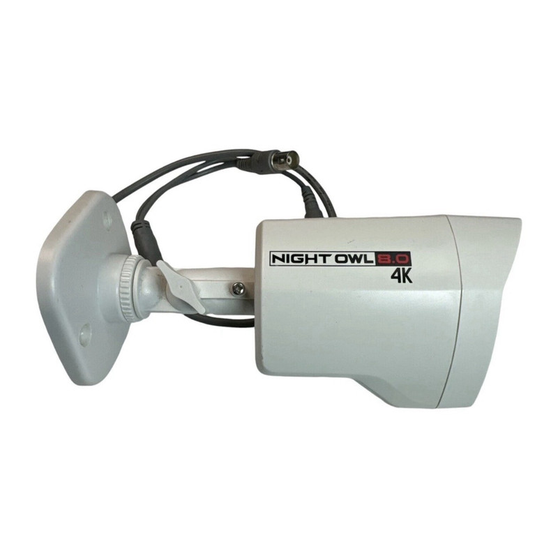 Night Owl 4K Bullet CCTV Security Camera BNC Wired White 1-Cam