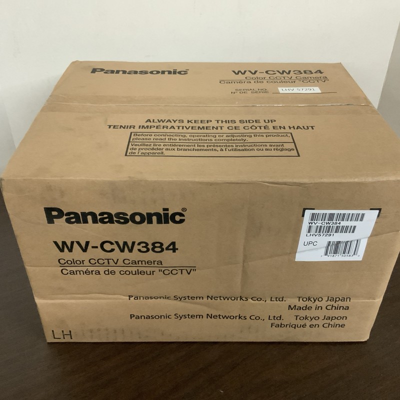 Panasonic WV-CW384 Surveillance Color Camera W/ 5-40mm 540TVL Vandal Resistance gallery