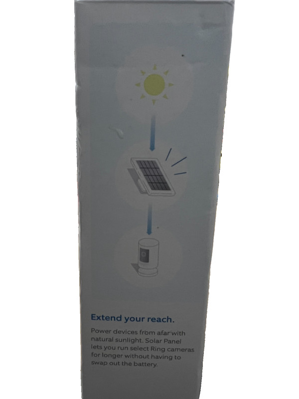 Ring Solar Panel Compatible with Spotlight Cam Battery & Stick Up Cam Battery WH gallery