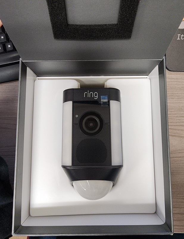 Ring Spotlight Cam Wired X