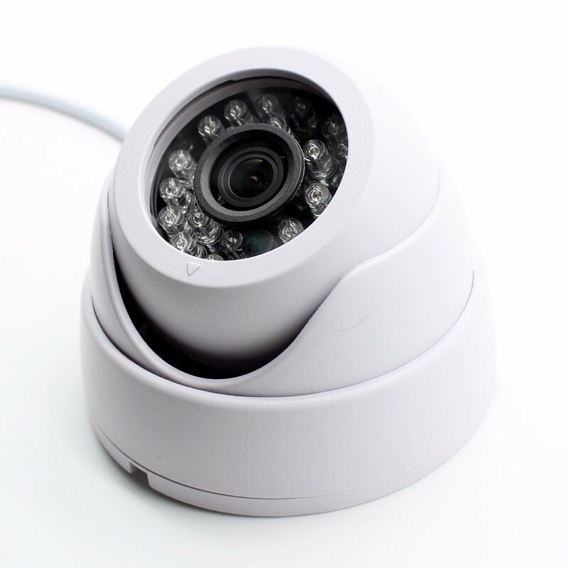Dome 4MP HD 4in1 AHD TVI CVI CVBs Security cctv camera 24IR Leds Indoor Plastic