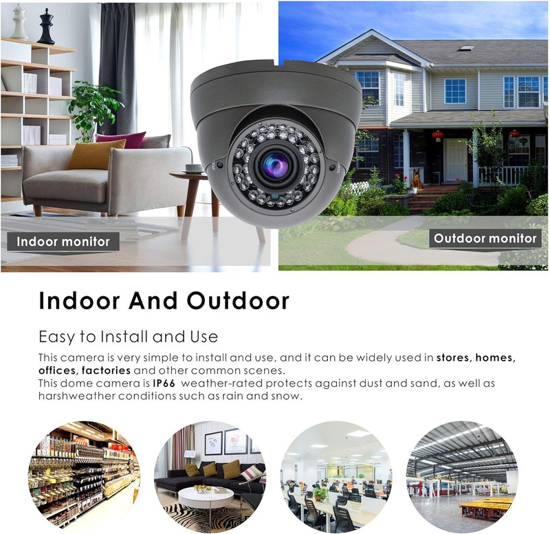 5MP 4MP Dome Super Hybrid Security Camera HD-TVI/CVI/AHD/960H CCTV Surveillance gallery
