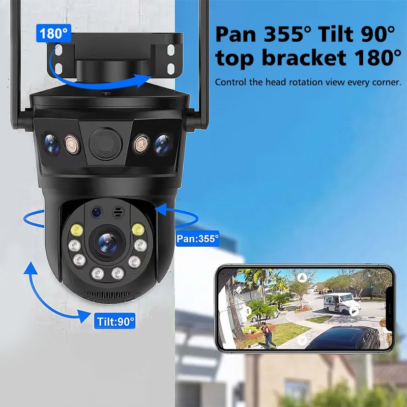 Security Camera Wireless Outdoor 16X Zoom HD Home Wifi CCTV Camera Baby Monitor gallery