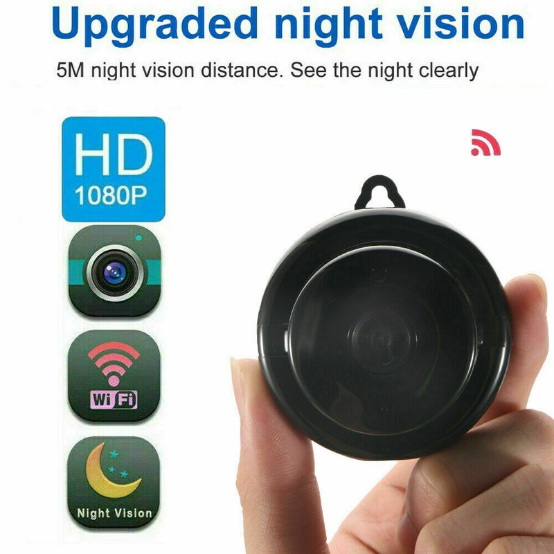 1x 1080P CCTV Camera WiFi Wireless IR Indoor Outdoor Security Night Vision Home gallery