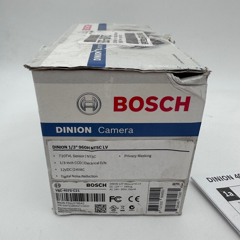Bosch VBC-4075-C21 Dinion Analog CCTV Camera gallery
