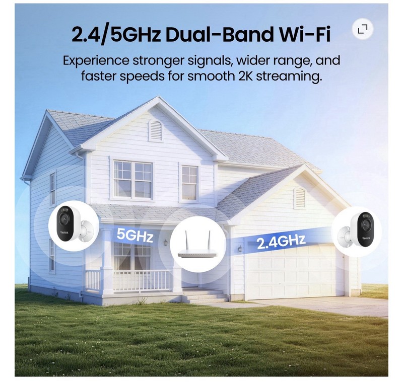 Reolink Lumus 2K 4MP Plug-in Wi-Fi Spotlight Security Camera, Color Night Visi gallery
