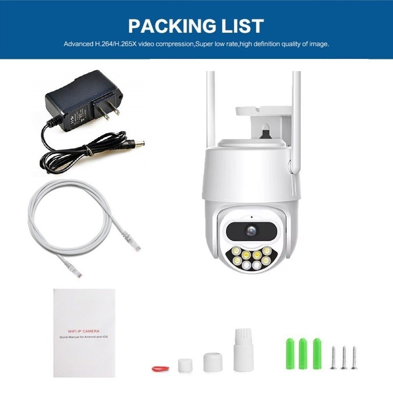 1080P WIFI Wireless IP Camera IN/Outdoor CCTV HD PTZ Home Security Smart IR Cam gallery
