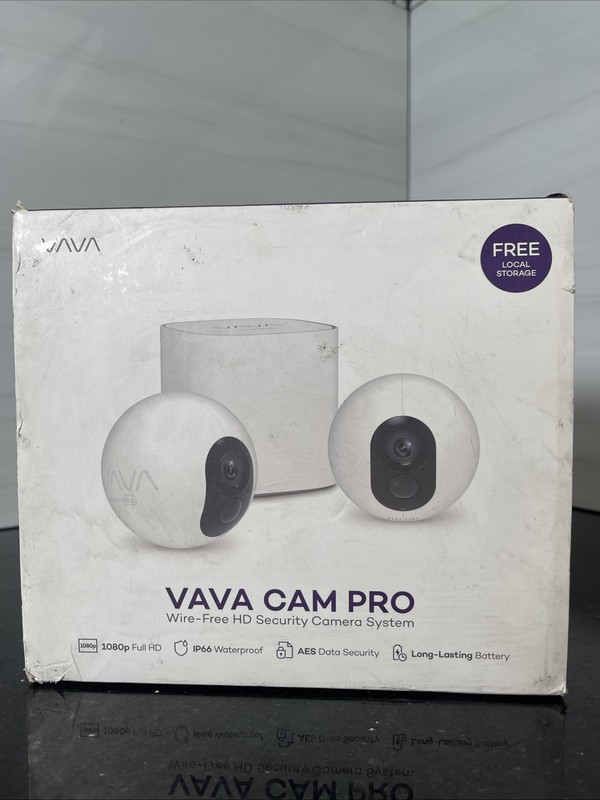 VAVA VA-HS003 CAM PRO 1080 WIRE-FREE HD SECURITY CAMERA SYSTEM