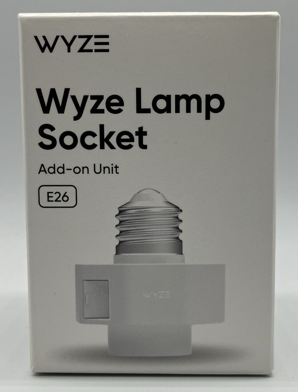 Wyze Lamp Socket Add On Unit Power Adapter for Wyze Cam E26 (E19)