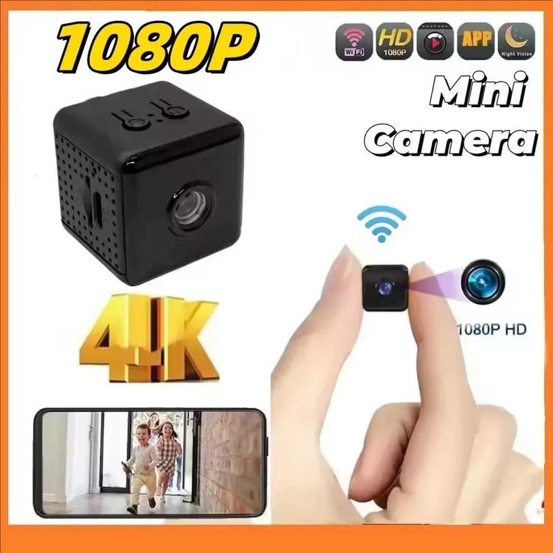 Mini Wireless WiFi IP Camera 1080P HD Home Security Night Vision DVR
