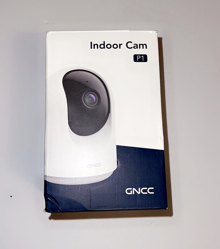 GNCC Indoor Camera P1 Baby/Pet/Security, Night Vision, Does Not Come With Cube