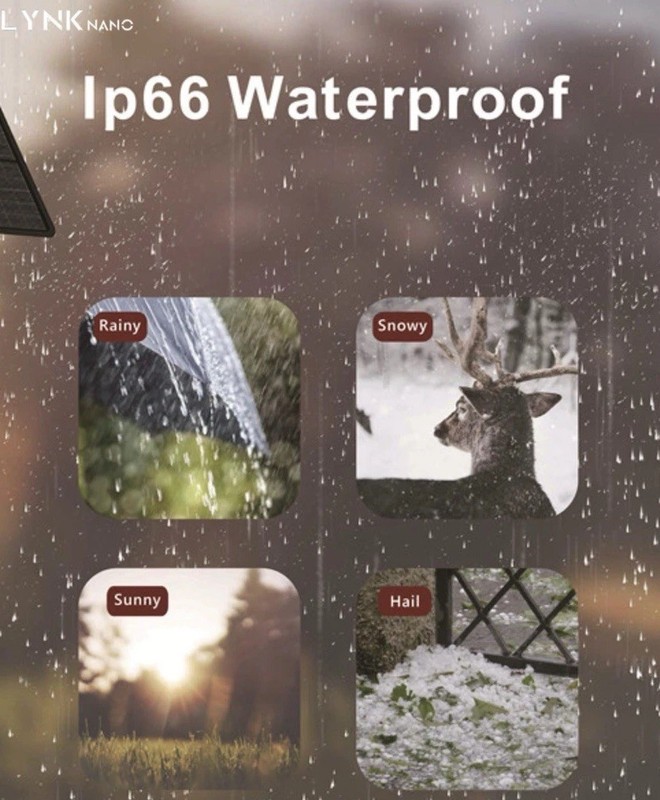 4G SOLAR Hunting Security TRAIL Camera, 4MP, AI 25m Detection, 2-Way Audio, App gallery