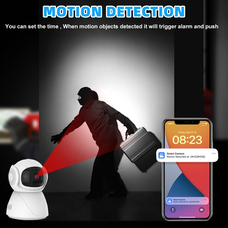 Indoor Security Camera 1080P Night Vision Camera WiFi 2.4GHZ & 5GHz Surveillance gallery