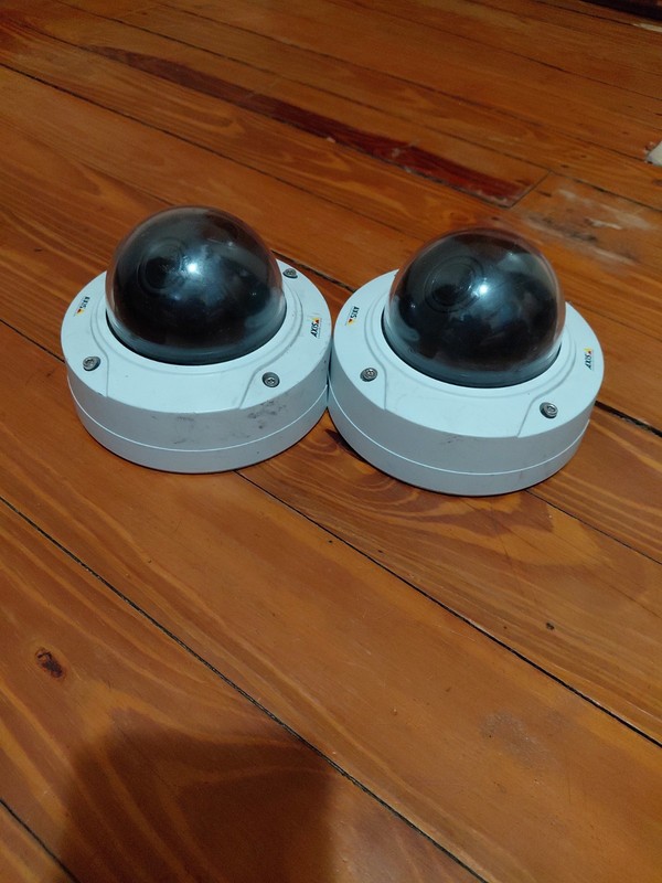 (2) AXIS Communication Security Surveillance Cam Camera Untested For Parts gallery
