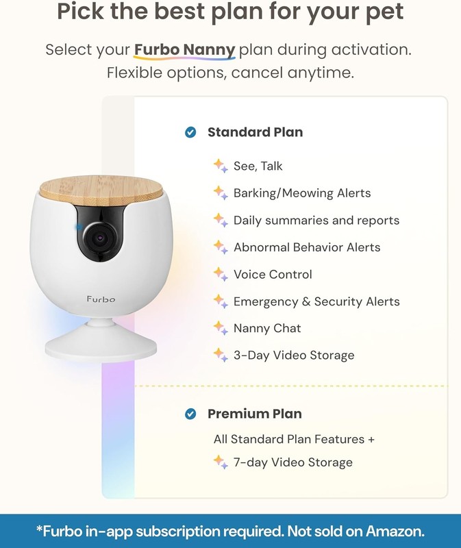Mini Pet Camera [Subscription Required] Unlock Camera w/Paid Plan Home Security gallery