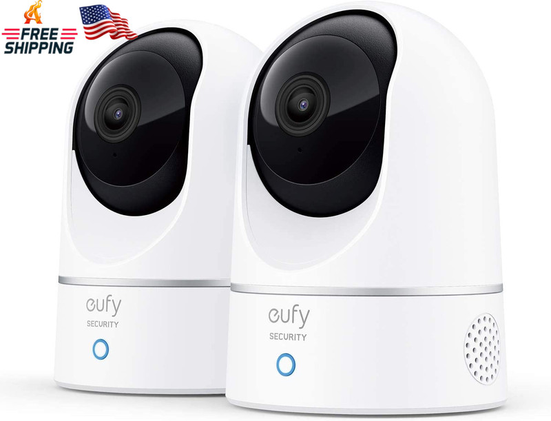 Eufy Security Indoor Cam E220 2-Cam Kit, 2K Security Indoor Camera Pan & Tilt, P gallery