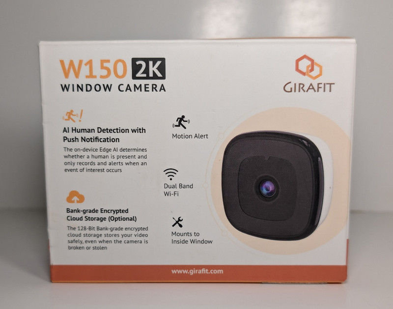 Girafit W150 2K Window Motion Detection Dual Band Security Camera