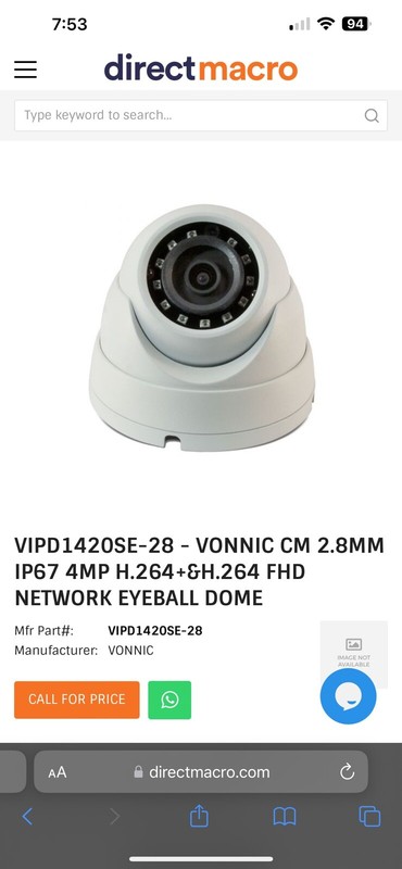 VIPD1420SE 4.0 Megapixel CMOS Dome Camera gallery