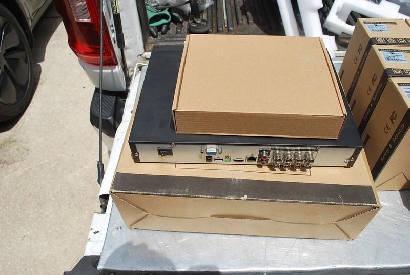 NEW assorted lot 16 CCTV CAMERAS W/power supply & 2 DIGITAL VIDEO RECORDER gallery