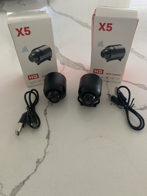 (2 Pack) X5 HD WiFi Camera gallery