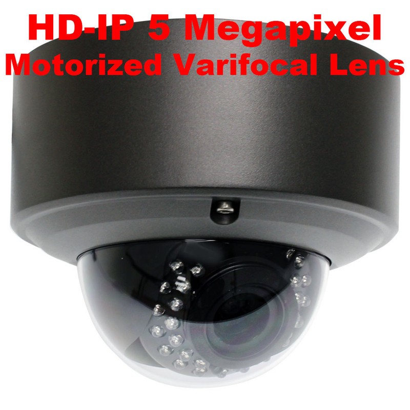 16 Channel H.265 NVR (16) 5MP 4X Optical Zoom PoE IP Dome Camera Security System gallery