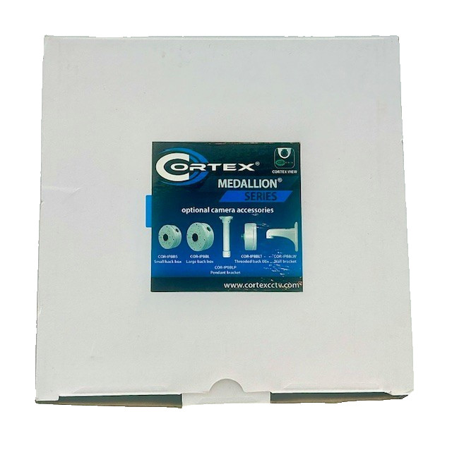 Cortex Medallion series Camera Model no COR-IP8TRV WHITE HD Camera