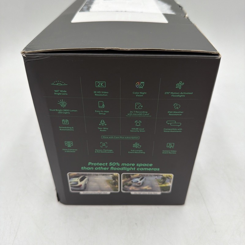 Wyze Cam Floodlight V2 Motion-Activated 2K HD Color Night Vision Camera gallery