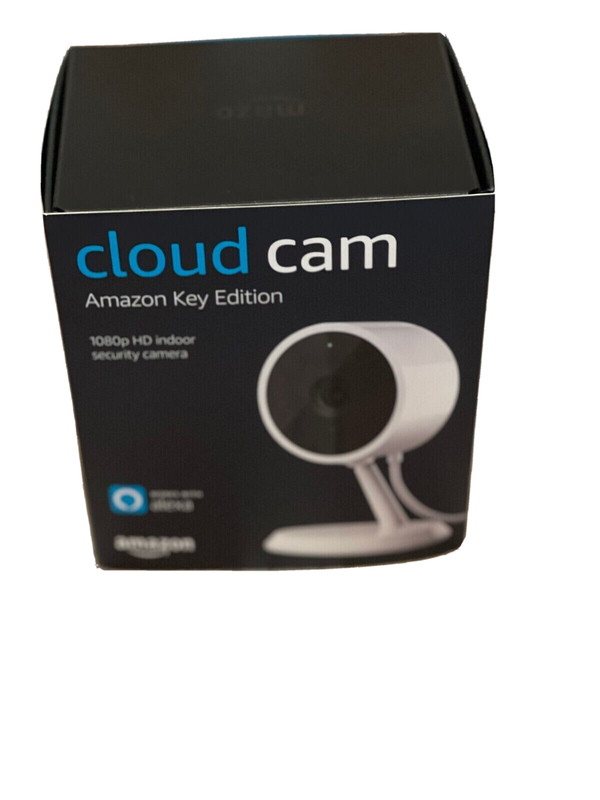 Amazon Cloud Cam Key Edition Indoor Security Camera - White - BRAND NEW gallery