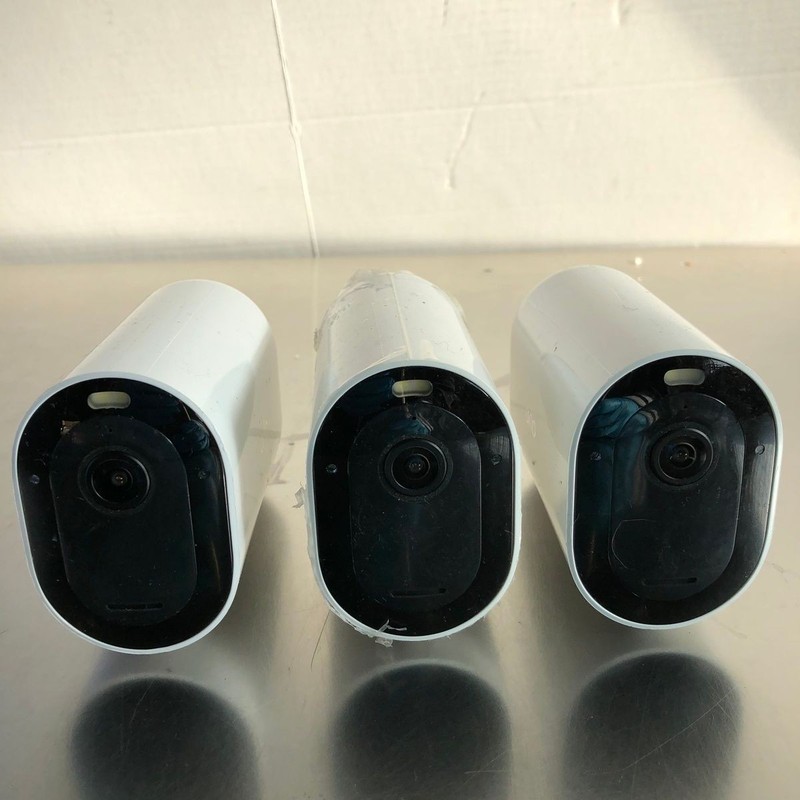 Arlo Pro 4 XL Spotlight 3-Cam Security Bundle VMS4352P-1CCNAS, 2K HDR gallery