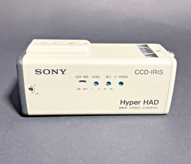 Sony Hyper HAD B & W Security Camera #SPT-M104A As Found UNTESTED Parts Only!