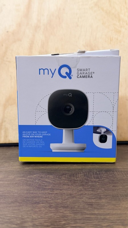 NEW myQ Smart Garage Camera Indoor Wi-Fi Security Cam for Garage Monitoring